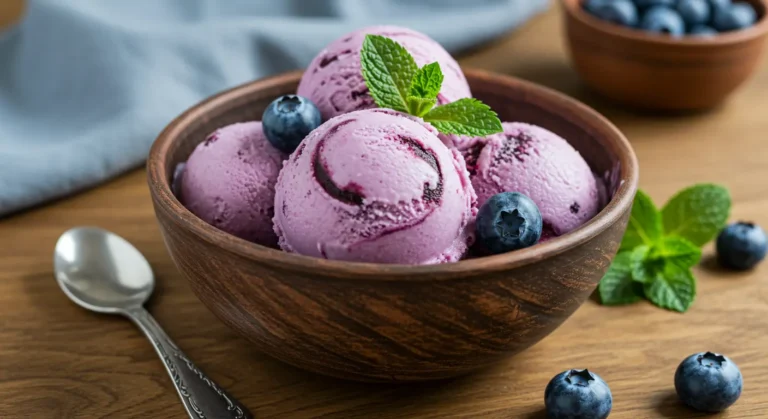 Blueberry Ice Cream Recipe