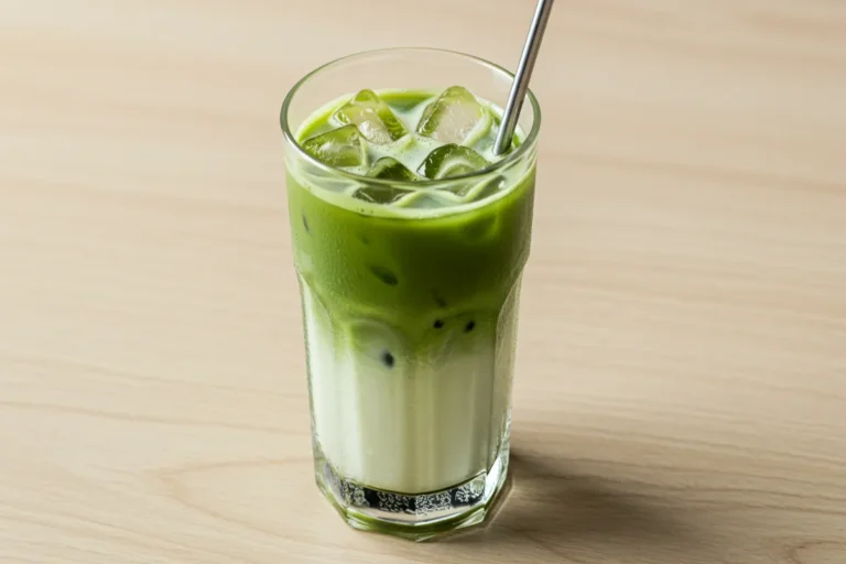 iced matcha latte recipe