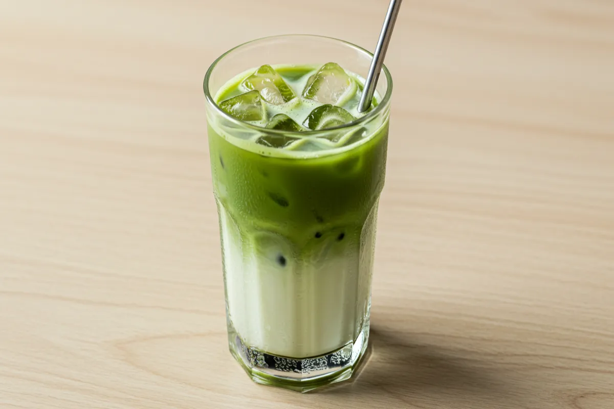 iced matcha latte recipe