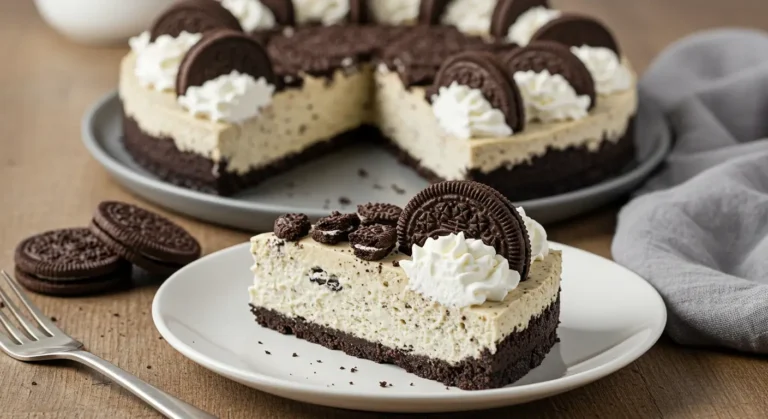 no bake oreo cheesecake