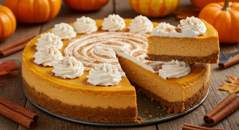 no bake pumpkin cheesecake