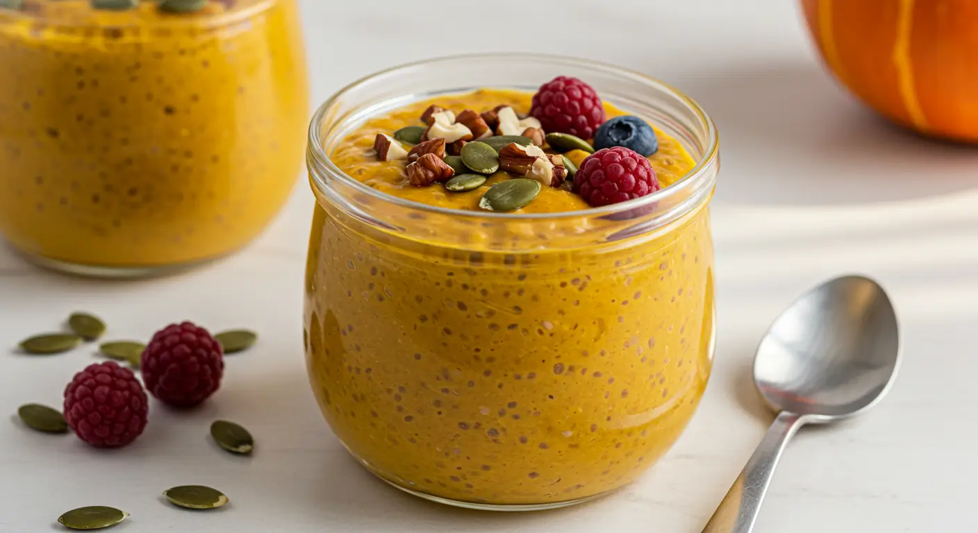pumpkin chia seed pudding