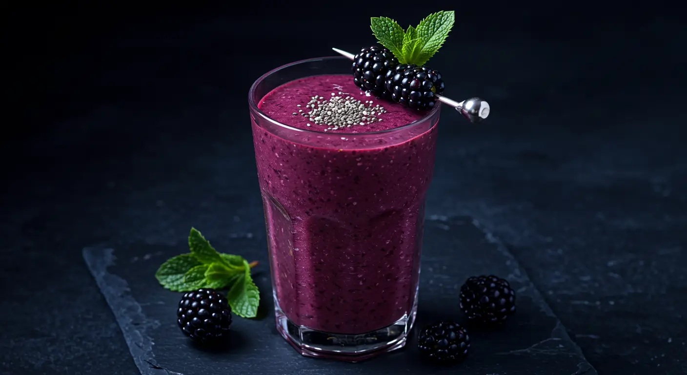Blackberry Midnight Smoothie