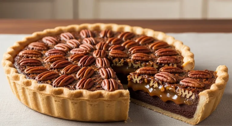 Chocolate pecan pie