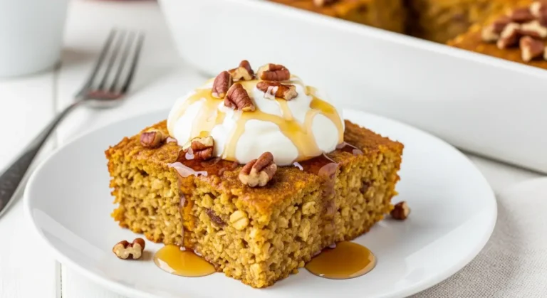 Pumpkin Baked Oatmeal