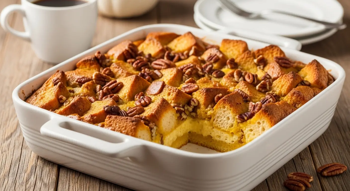 Pumpkin Breakfast Casserole