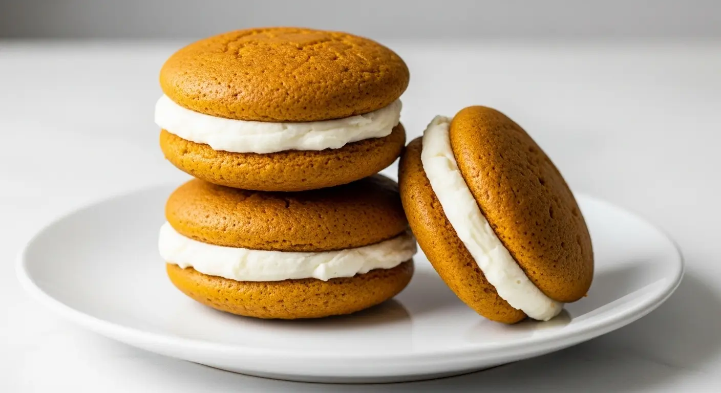 pumpkin whoopie pies