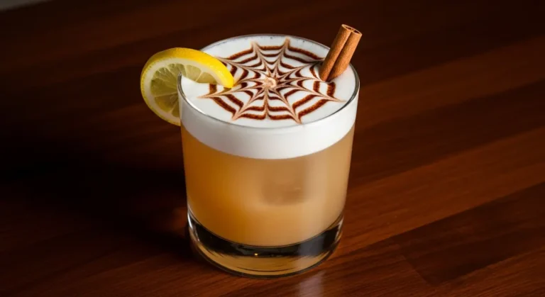 cinnamon whiskey sour
