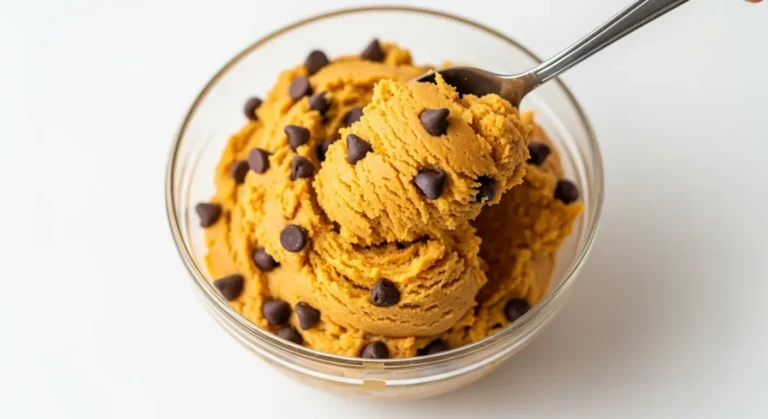 Pumpkin Spice Edible Cookie Dough