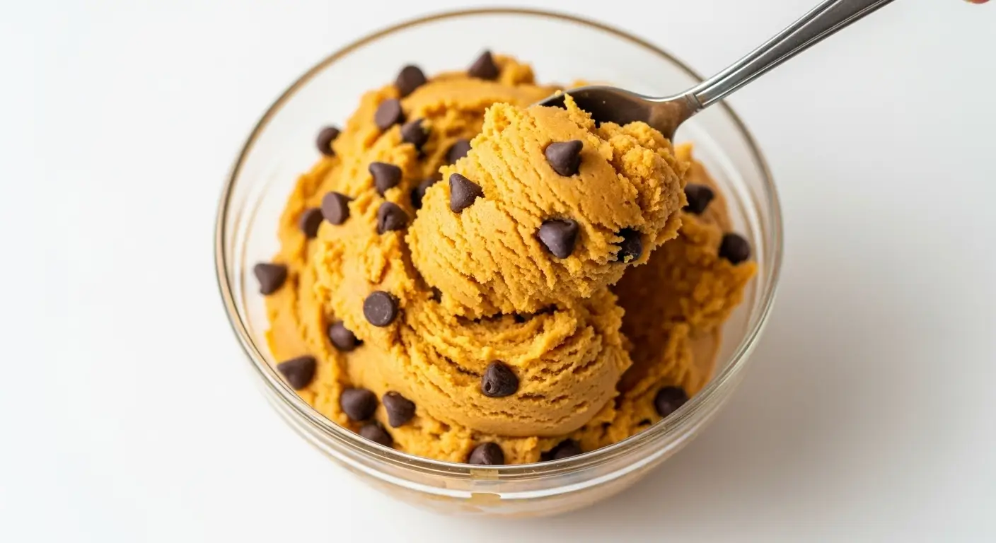 Pumpkin Spice Edible Cookie Dough