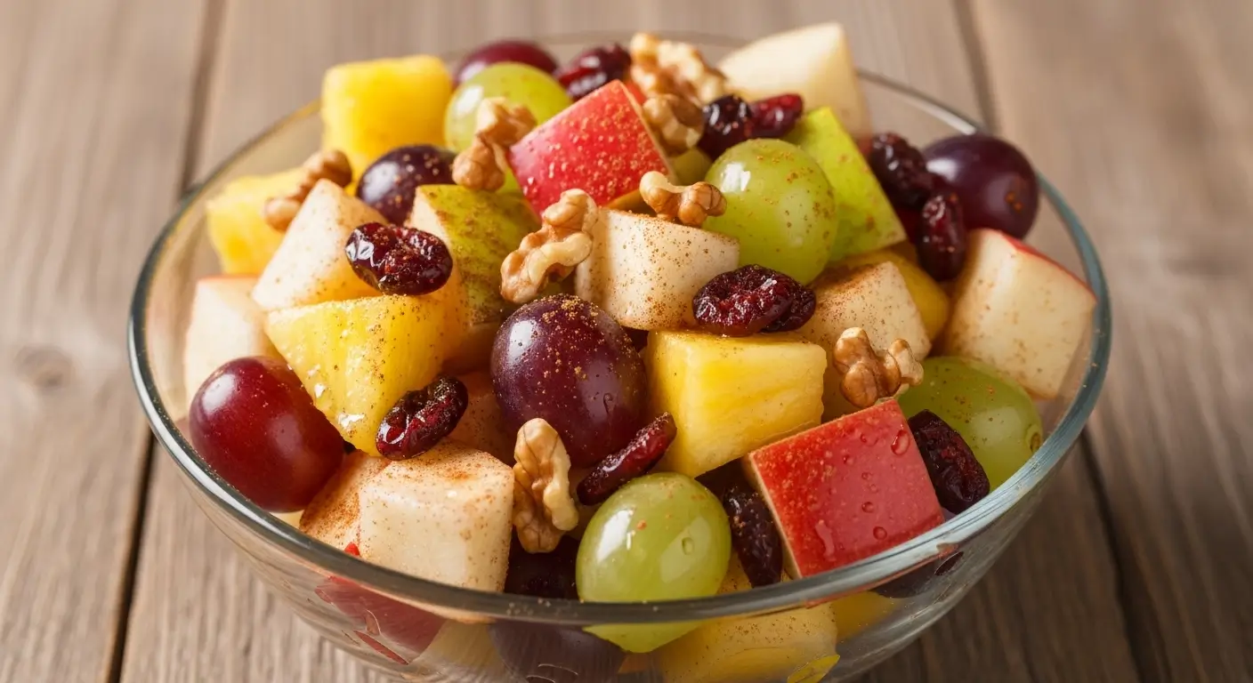apple cinnamon fruit salad