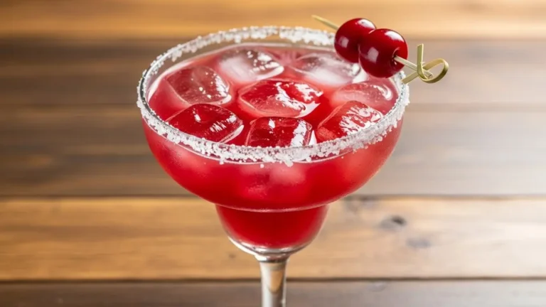 cherry lime margarita