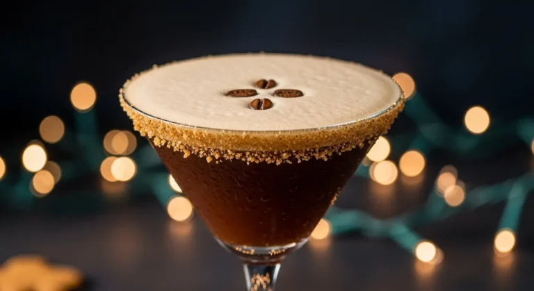 gingerbread espresso martini