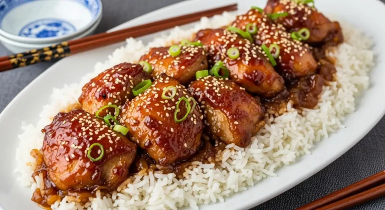 slow cooker honey garlic chicken