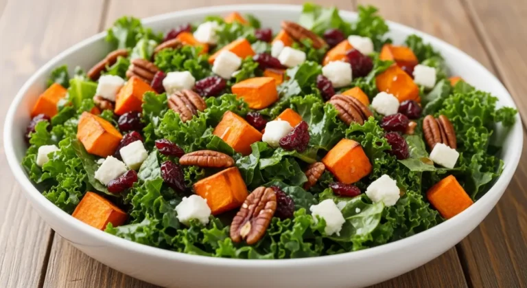 sweet potato kale salad