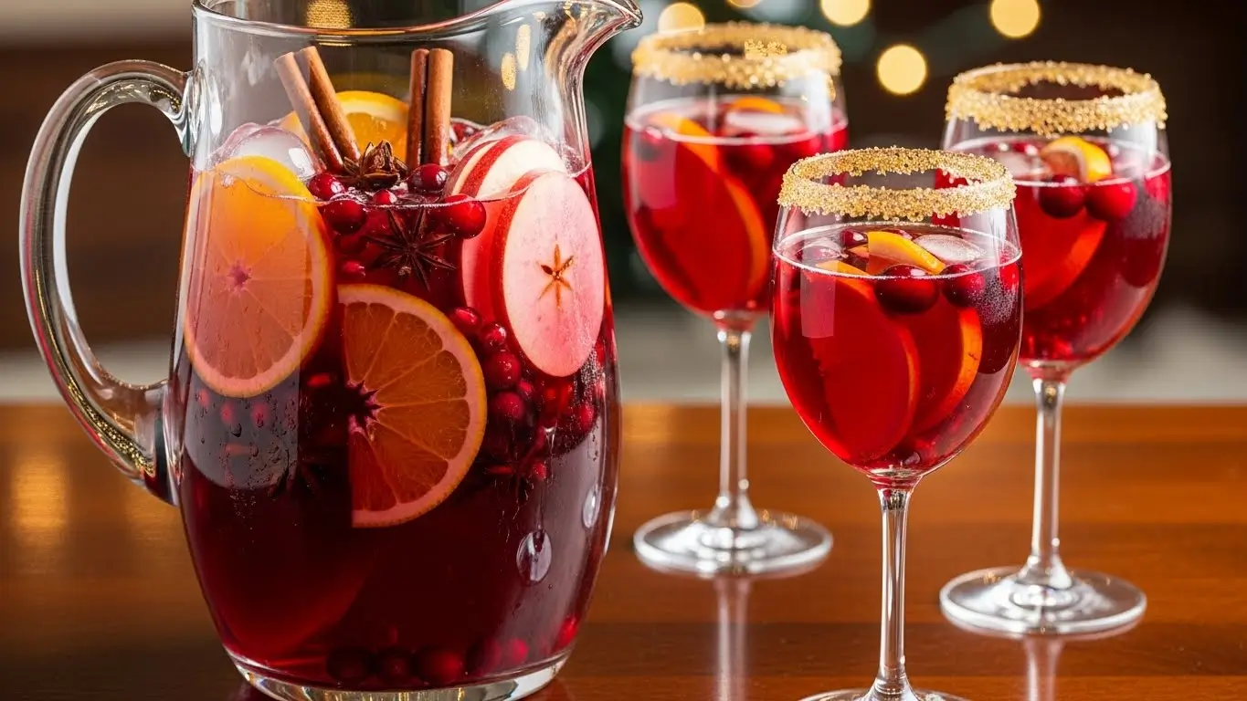 New Year's Eve sangria