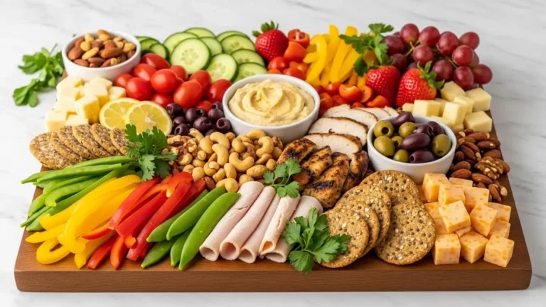 healthy charcuterie board