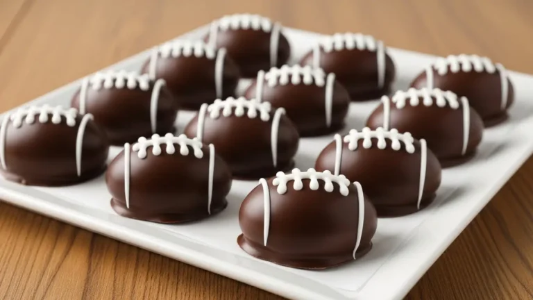 oreo football truffles