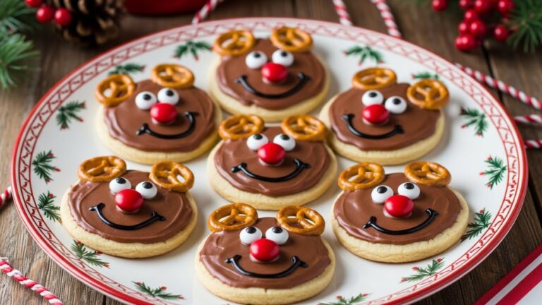 reindeer Christmas cookies