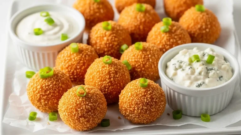 buffalo chicken poppers