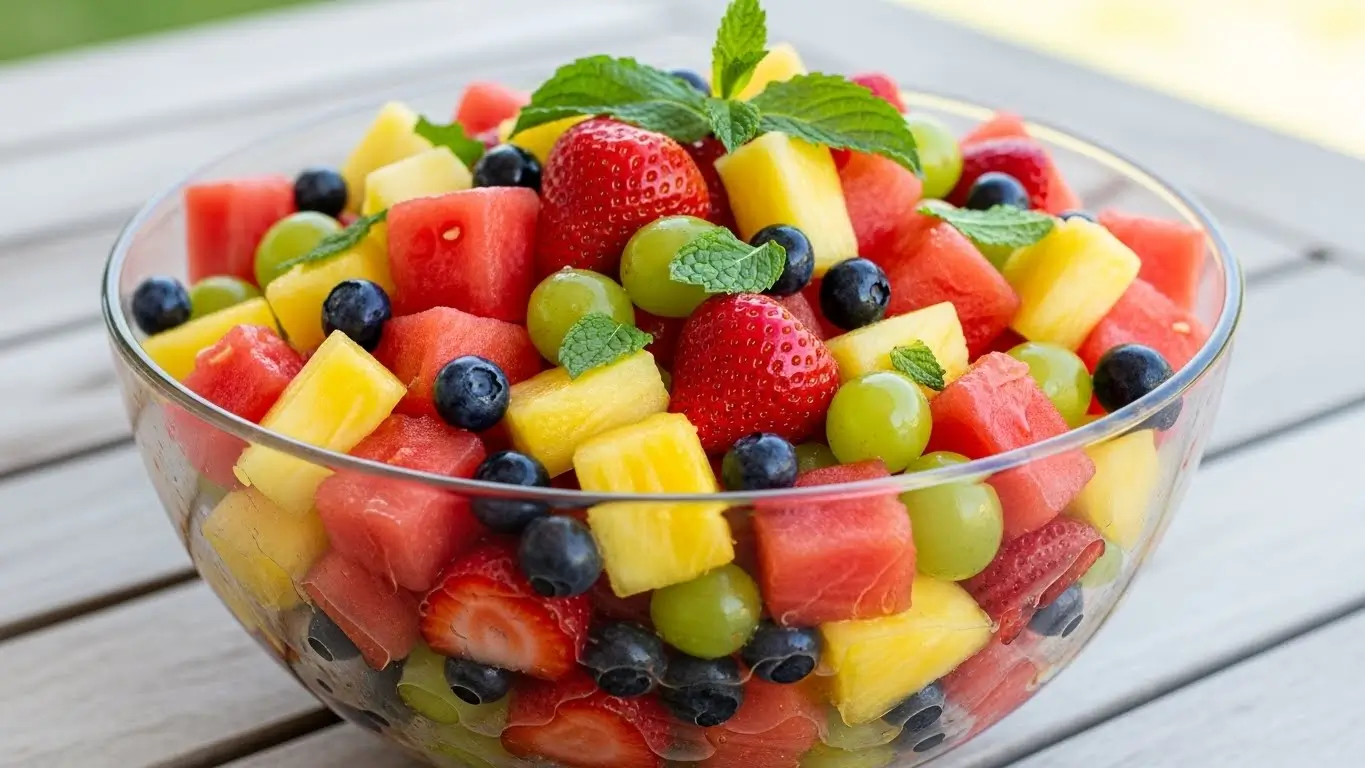 game day fruit salad