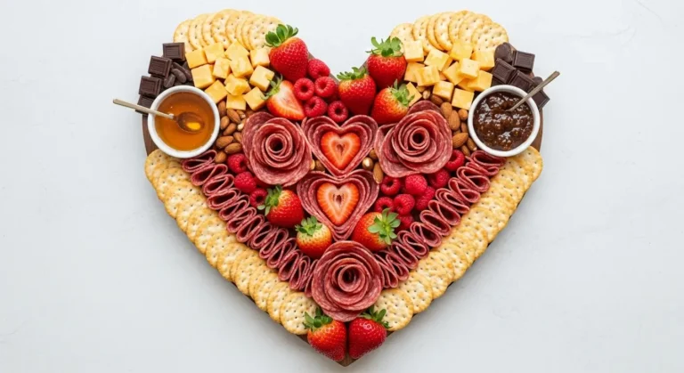 valentine's day charcuterie board