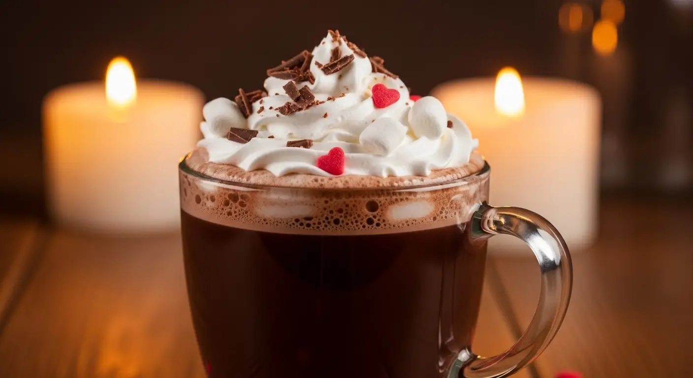 valentine's day hot chocolate